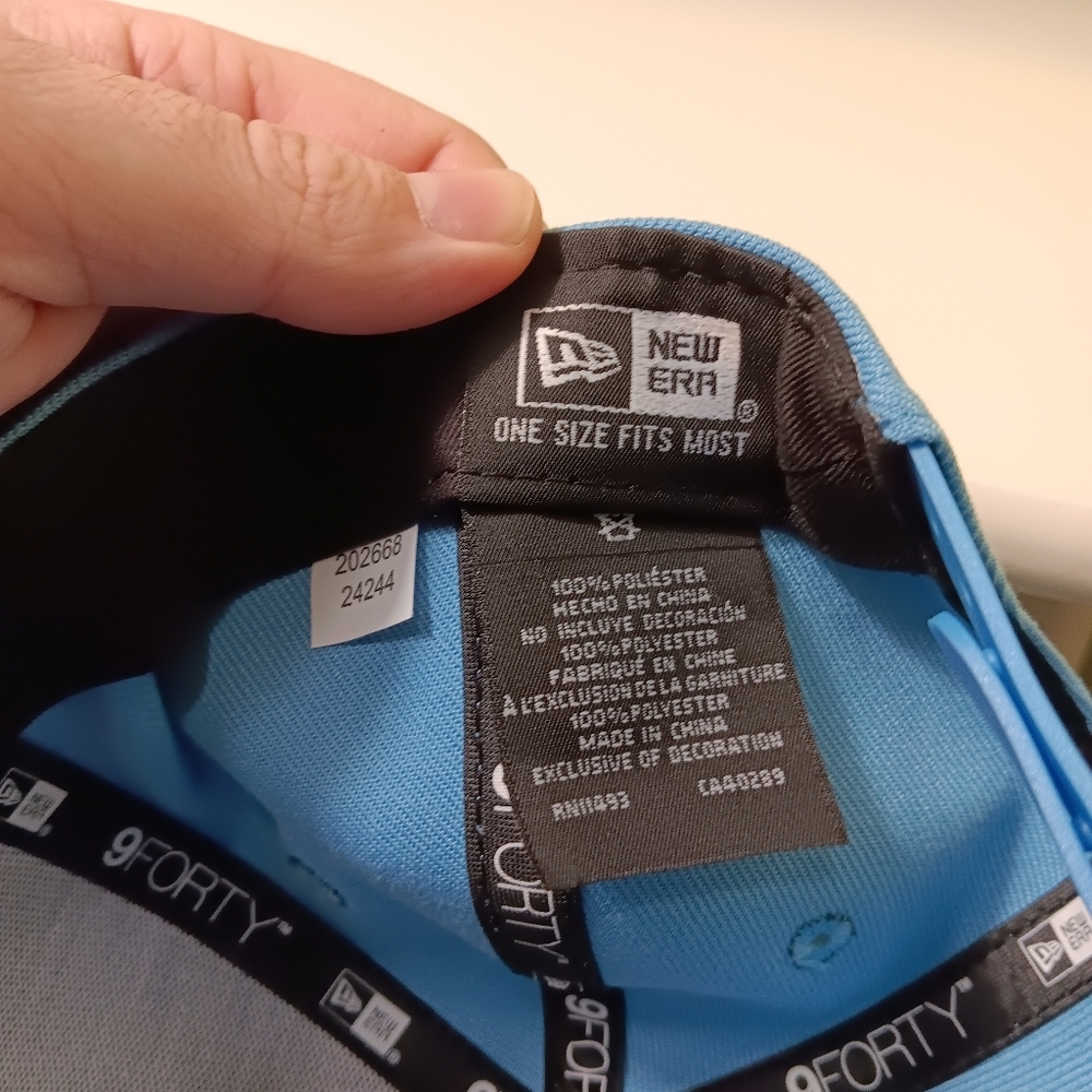 New Era Mexico Aztec Skull Warrior Chief Headdress 9Forty Sky Blue SnapBack Hat - Picture 3 of 7